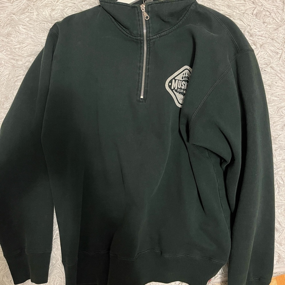 muskoka quarterzip sweater